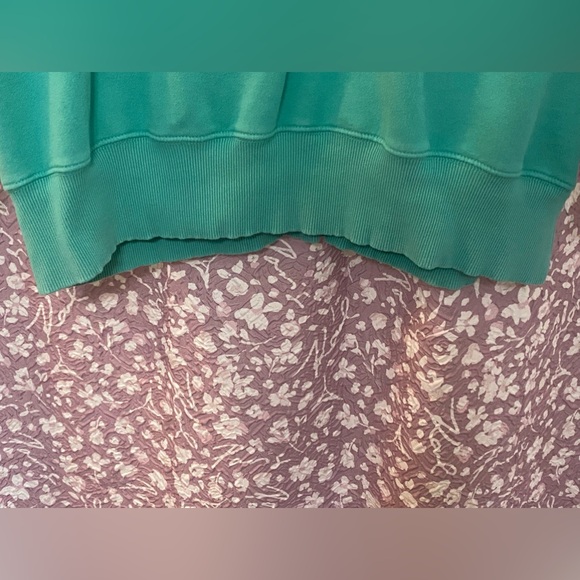 (S56) American Eagle XL Turquoise Oversized Ultra Soft Cozy Sweatshirt - Picture 6 of 8